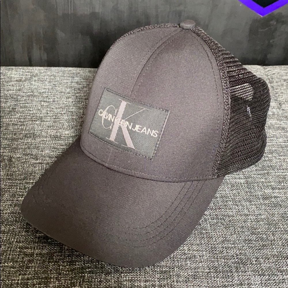 Black Calvin Klein Jeans Hat